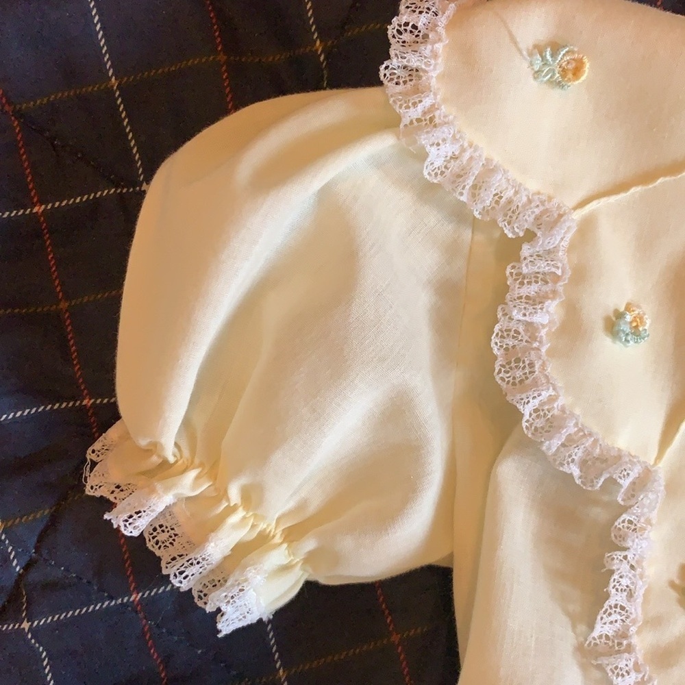 Vintage Mary Louise Original pale yellow circle dress / pageant dress Size 3 - Picture 8 of 10